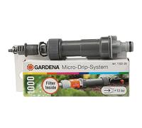 Centrale d'irrigation 1000 de Gardena : unité de base pour la réduction de pression, débit d'eau d'environ 1 000 l/h (1355-20)