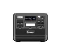 Centrale Électrique Portable FOSSiBOT F2400, LiFePO4 2048Wh 2400W, 16 ports de sortie - Noir Noir G