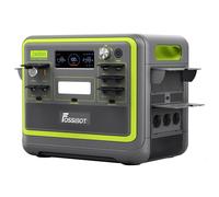 Centrale électrique portable FOSSiBOT F2400, batterie LiFePO4 2048 Wh, générateur solaire de sortie 2400 W, 16 ports de sortie F2400 vert