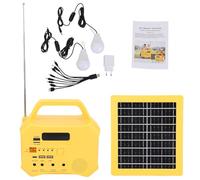 Centrale électrique portable, générateur solaire 88 Wh avec prise CA de crête 110 V/150 W, lampe de poche LED, batterie externe pour la maison, le camping, les voyages, les