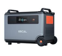 Centrale Électrique Robuste Blackview Oscal PowerMax 3600 - Batterie LiFePO4 de 3600 Wh à 57600 Wh - 5 Modes d'Éclairage LED