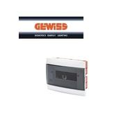 Centrale Encastré 4 + 1/2 Modules gewiss GW40237TB Couleur Blanche
