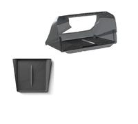 Centrale Forme Droite Garniture Cadre pour Tesla pour Model Y pour Juniper 2025 Boîte Rangement Cachée Console Centrale Plateau Organisateur Tapis Chargement sans Fil(My Juniper 2pcs)