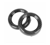 Centrale Intérieure Voiture Autocollant Cadre Panneau Poignée Porte Style Revêtement D'habillage Poignée Porte Intérieure Voiture Pour Mini Pour Cooper R54 R56 Remplacement Garniture Couverture