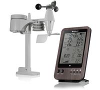 Centrale météo BRESSER 5-en-1 WTW en Aspect Bois
