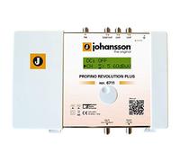 Centrale programmable Profino Revolution avec 4 entrées 2 x UHF/VHF/FM 60 dB de Johansson
