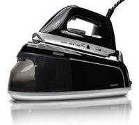 Clatronic Centrale vapeur DBS3749 semelle céramique 3,5 bar 2400 W Noir