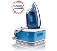 Braun TexStyle 3 IS2565BL fer à repasser Fer à vapeur Semelle en aluminium 2400 W Bleu, Blanc