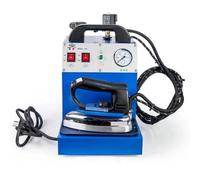 Centrale vapeur industrielle, machine à repasser vapeur professionnelle, chaudière haute puissance 1600 W + 900 fers, réservoir d'eau 4 L, for blanchisserie, magasin vêtements, usine