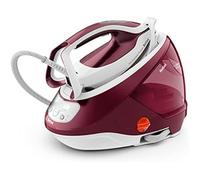 Tefal GV9220 Centrale vapeur 2600 W Durilium AirGlide Autoclean soleplate Bourgogne, Blanc