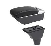 Centrales Consoles Main Accessoires De Mise À Niveau Dédiés Pour Opel Pour Meriva Rangement Pour Accoudoir Central Port USB(C black line 7USB)