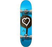 Centrano Blueprint Spray Heart V2 Skateboard Complet pour Adulte Bleu/Noir/Blanc 20,32 cm