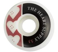 Centrano Heart Supply Squad Roues de Skateboard Rouge 53 mm