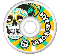 Centrano Hydroponique Roues de Skateboard Adulte Unisexe, Blanc/Jaune, 56mm