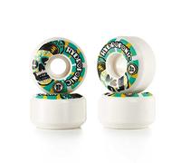 Centrano Hydroponique Roues de Skateboard Mixte-Adulte, Blanc/Vert, 53 mm