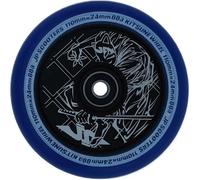 Centrano JP Kitsune Rouleau de Trottinette Mixte-Adulte, Bleu, Taille Unique