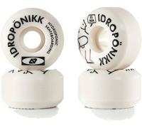 Centrano Roues de Skateboard hydroponique Unisexes pour Adultes, Blanc, 54 mm