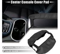 Centre Console Couverture Coussinet pour Chevy Silverado 1500 Faux Cuir Noir