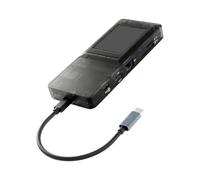 Centre d ' Extension multiport pour Ordinateurs Portables, | Écran intégré, lecteur de carte STANDARD, trois interfaces USB, sortie 4K à 30 Hz pour un affichage pleine