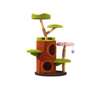 Centre d'activités pour Chats Petit Arbre à Chat Compact for Appartements, perchoirs en Peluche Confortables et condo caché