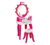 Centre de Beauté Barbie avec Fonction Sonore et Lumineuse, Grand Modèle