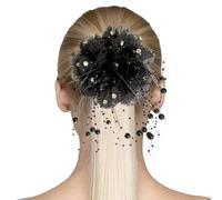 Centre de cheveux en forme de fleur pour femme - Épingles à cheveux en forme de fleur de tête sans glissement - Pin's Bud Batpin | Bibi de mariée faux bohème