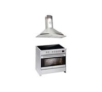 Centre de cuisson à induction GCH E 913 90 cm Range Coocker 121L+GCH C 046 IS 9 Hotte aspirante