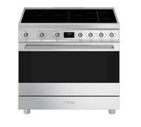 Smeg Symphony C9IMX2 four et cuisinière A Electrique Plaque avec zone à induction Acier inoxydable