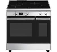 Centre de cuisson Smeg CX92IM inox Concerto 90 cm induction double four