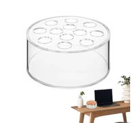 Centre de fleurs - Vase rond transparent moderne à 12 trous