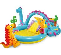 Centre de Jeu Gonflable Intex Dinoland, 80 x 230 x 112 cm, pour 2 Ans et Plus