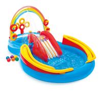 Intex Pools Piscine Rainbow 297 x 193 x 135 cm multicolore