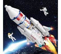 Centre De Lancement De Fusée D'exploration Spatiale De La Ville, Blocs De Construction De Modèle Scientifique, Briques, Jouets Pour Enfants, Cadeau, 2021