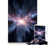 Centre de l'univers au-Dessus de la forêt Puzzle de 1000 pièces pour Adolescents Entraînement Intelligent,Loisirs,évasion Découpe Impeccable Idée Cadeau de Noël (38x52cm)