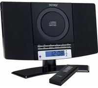 Centre de musique avec radio noir