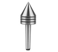 Centre de pointe à 60 degrés, centre de contre-pointe pour le travail du bois, centre de tournage conique en HSS de haute précision avec roulement à billes lisse pour tour CNC MT1