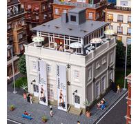 Centre de remise en forme avec terrasse sur le toit - VOLLMER 43608 - HO 1/87