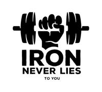 Centre de remise en forme Bodybuilding Devise Triathlon Sports Bodybuilding Club Autocollants de sculpture fine 36x40,8cm Auto-adhésif Petit Noir