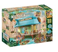 Playmobil Centre de soins pour animaux Wiltopia 71007, multicolore, matériaux recyclés, dès 4 ans