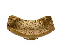 Centre de Table 35 x 35 x 11 cm Doré Métal