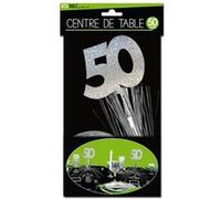 centre de table 50 ans - surprisez vous cdt05 Gris G