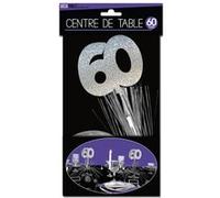 centre de table 60 ans - surprisez vous cdt06 Gris G