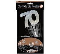 centre de table 70 ans - surprisez vous cdt07 Gris G