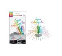 SV SURPRISEZ-VOUS - Centre DE Table Anniversaire Multicolore