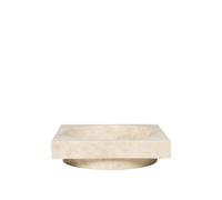 Ferm Living Bol décoratif Hew bas Travertin
