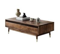 Centre de Table Table Basse terminale Nordique en Bois Massif Moderne Petit Appartement Salon Simple Table d'appoint