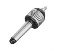 Centre de tour tournant en direct pour contre-queue - Centres coniques MT2/MT3/MT4 de haute précision, construction en alliage d'acier, précision de 0,001 mm, vitesse maximale de 5000 tr/min, 60° (MT3