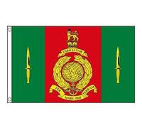 Centre D'Entraînement Commando Des Royal Marines Du Royaume-Uni Drapeau Couleurs Vives Drapeau De Jardin Résistant Aux Intempéries Garden Flag Pour Fête Extérieur Intérieur 3X5Ft