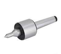 Centre en direct avec triple roulement pour cône MT1 MT2 MT3 MT4, pour outil de queue de tour CNC, broche en acier à haute teneur en carbone pour usinage, 3000 tr/min maximum (MT3)