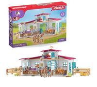 Centre équestre modulable de Lakeside pour chevaux, coffret figurines avec 115 éléments, Schleich 42567 Horse Club